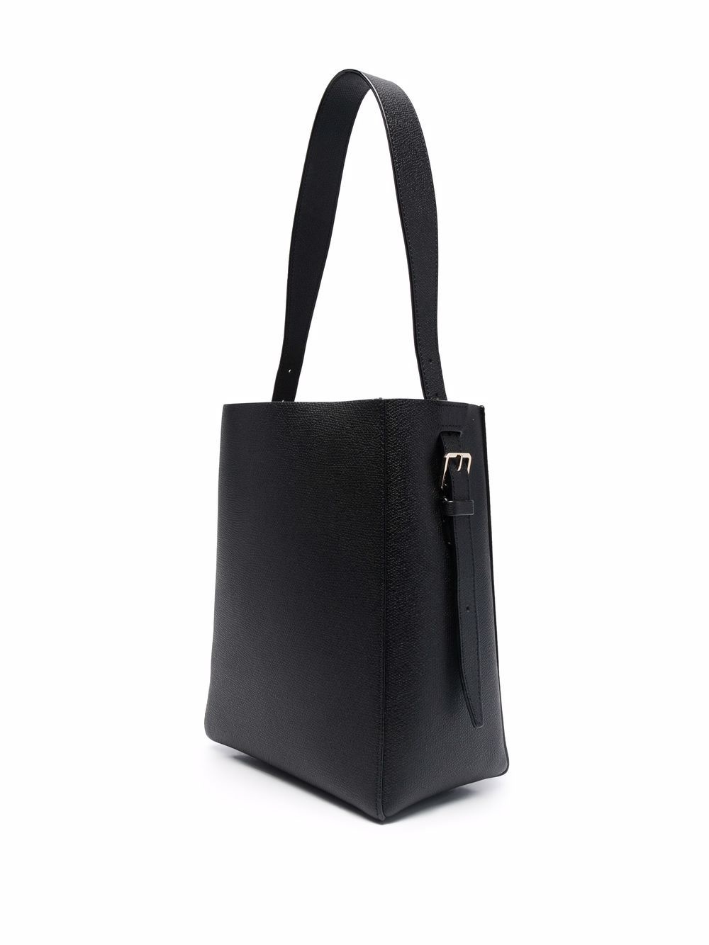 medium leather tote bag - 4