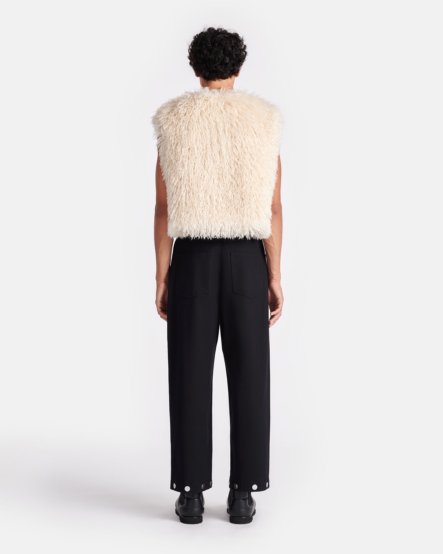 Faux Racka Fur Vest - 9