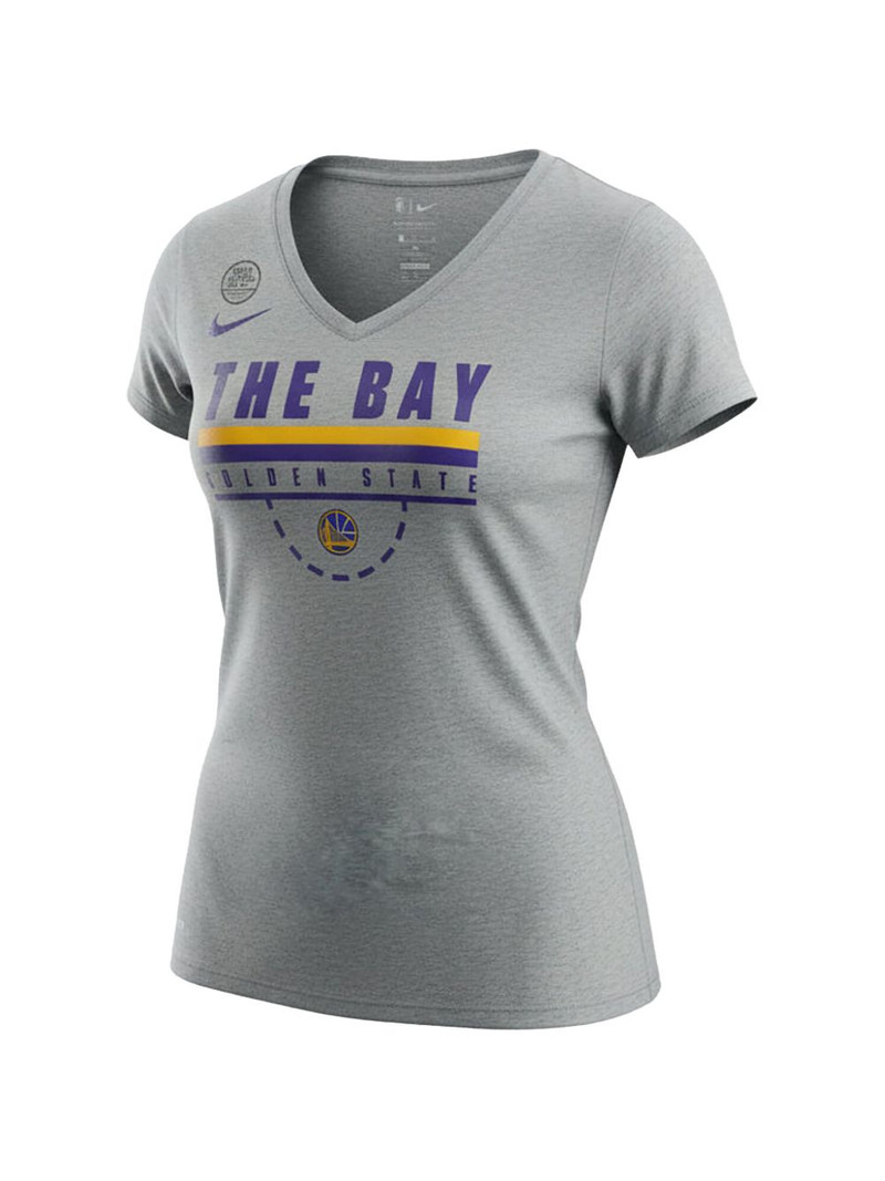 NBA Golden State Warriors The Bay V-neck T-shirt 1