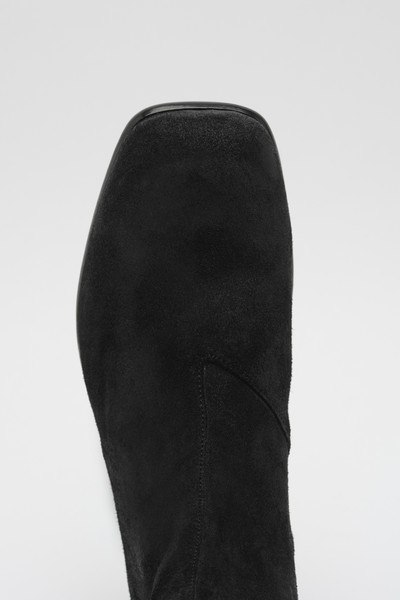Our Legacy Michaelis Boot Waxy Black Suede outlook