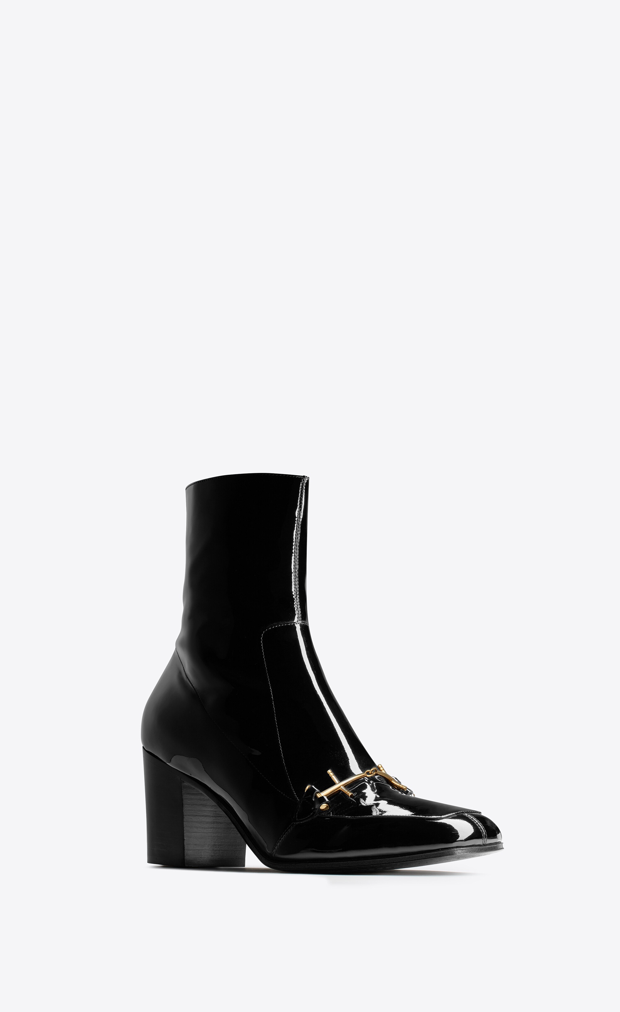 beau boots in patent leather - 5