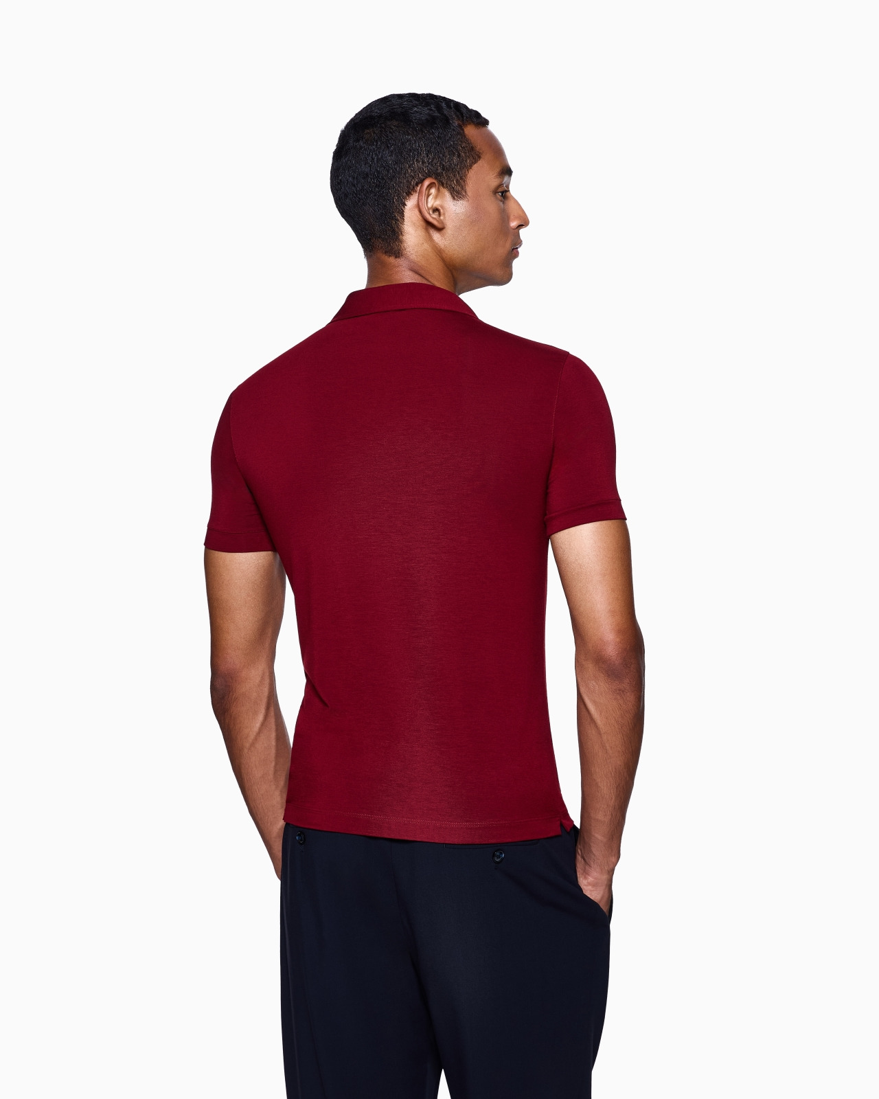 ASV STRETCH VISCOSE JERSEY SHORT-SLEEVED POLO SHIRT - 3