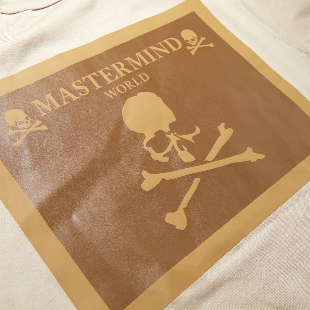 MASTERMIND WORLD Leather Patch Logo Tee - 3