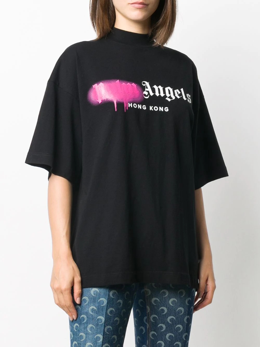 logo-print T-shirt - 3