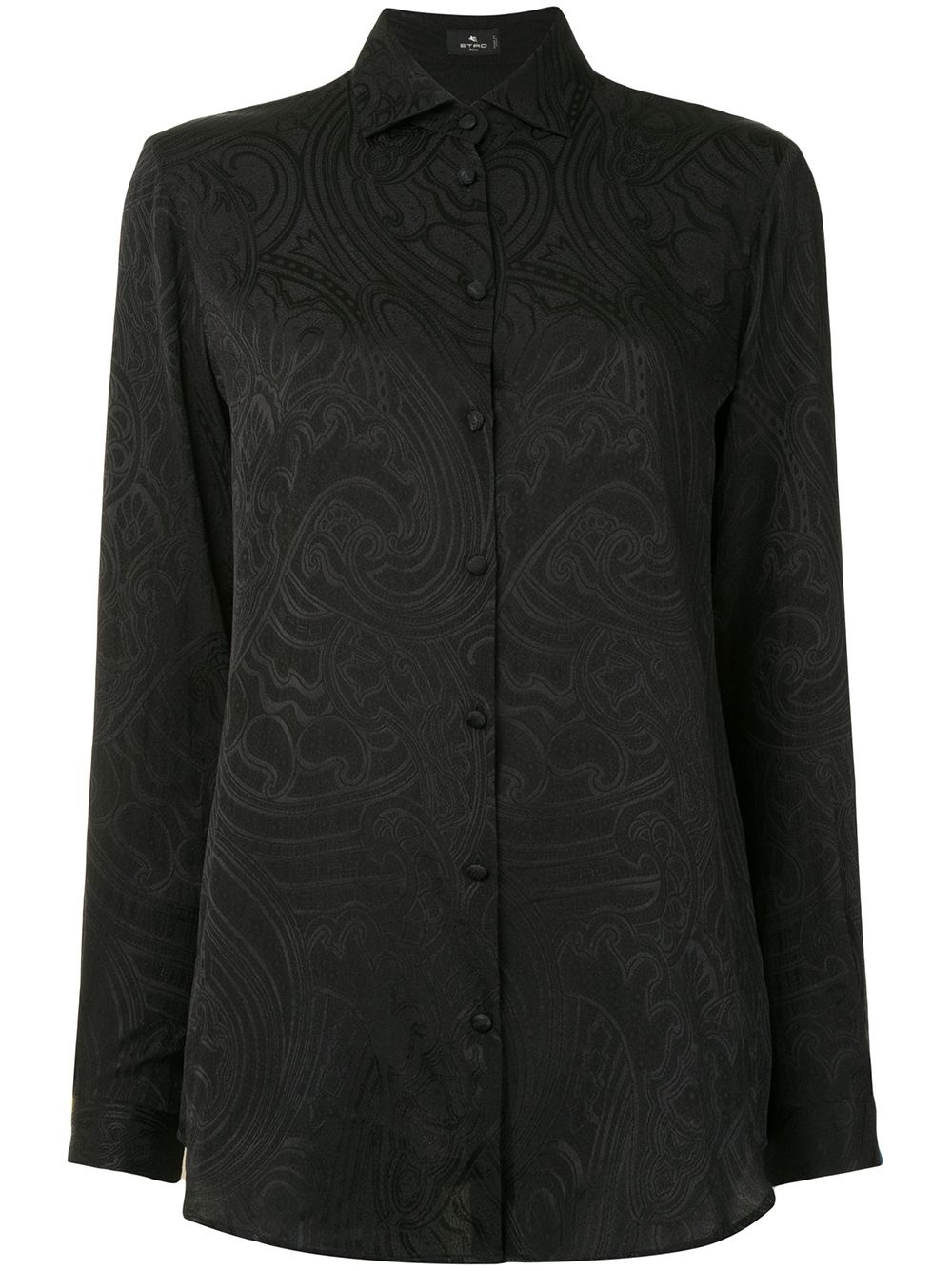 paisley brocade shirt - 1