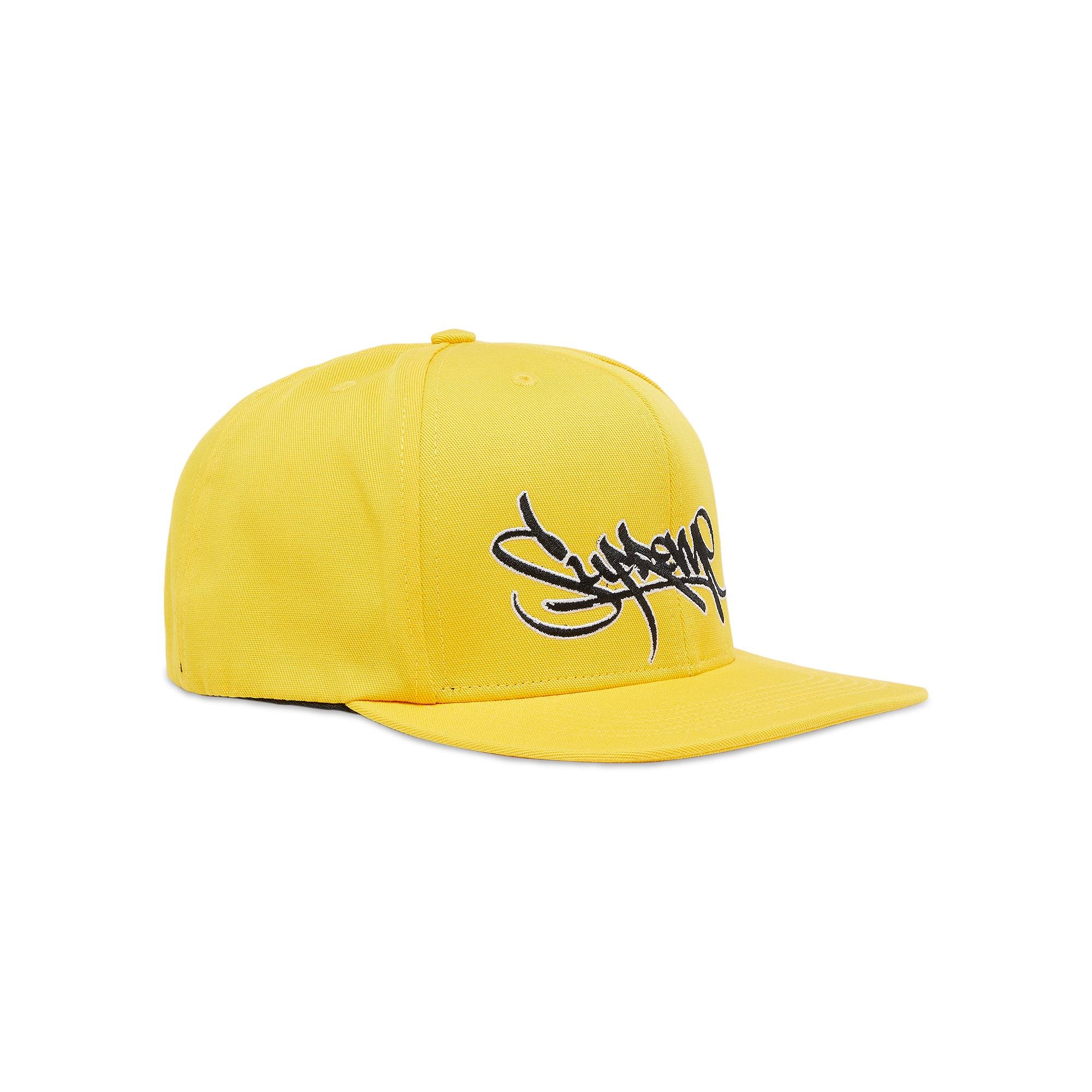 Supreme Handstyle 6-Panel 'Yellow' - 2