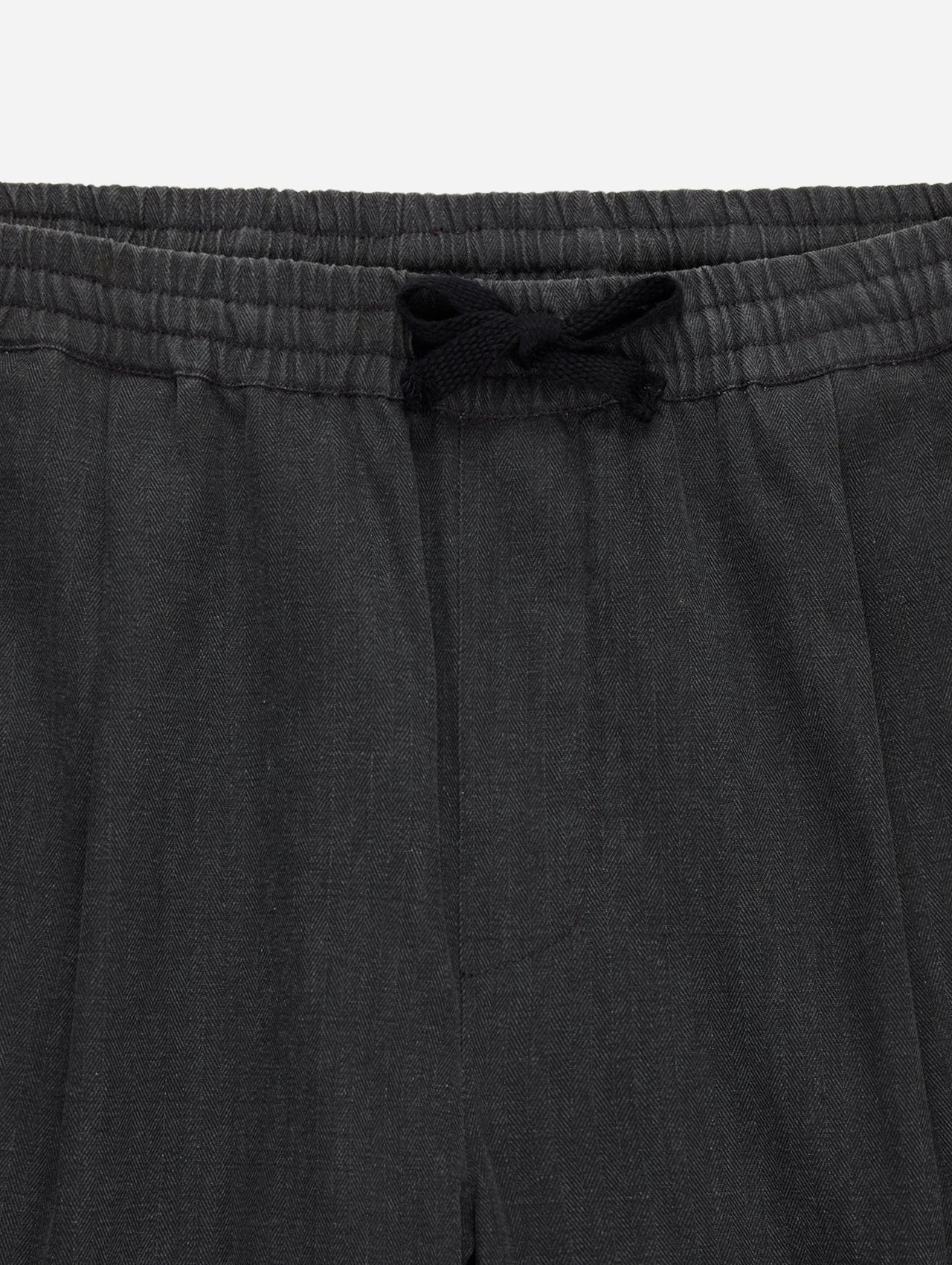 Drawstring Short - Charcoal HBT - 7