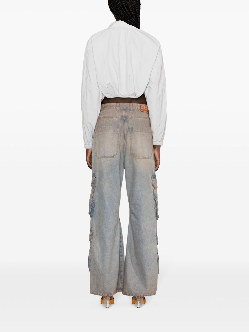 1996 D-Sire low-rise straight jeans - 4
