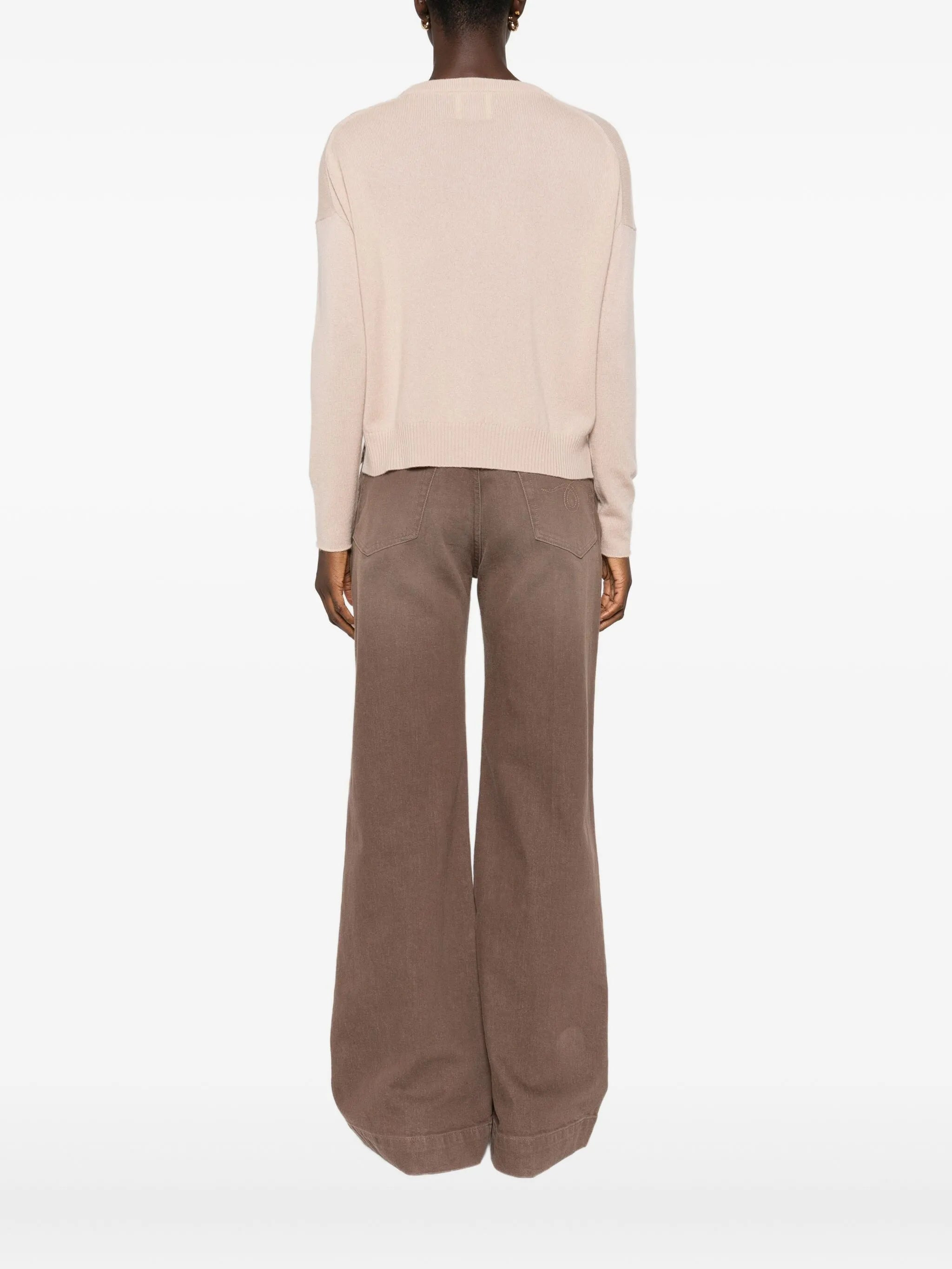 Allude Cashmere Crew-neck Sweater - 3