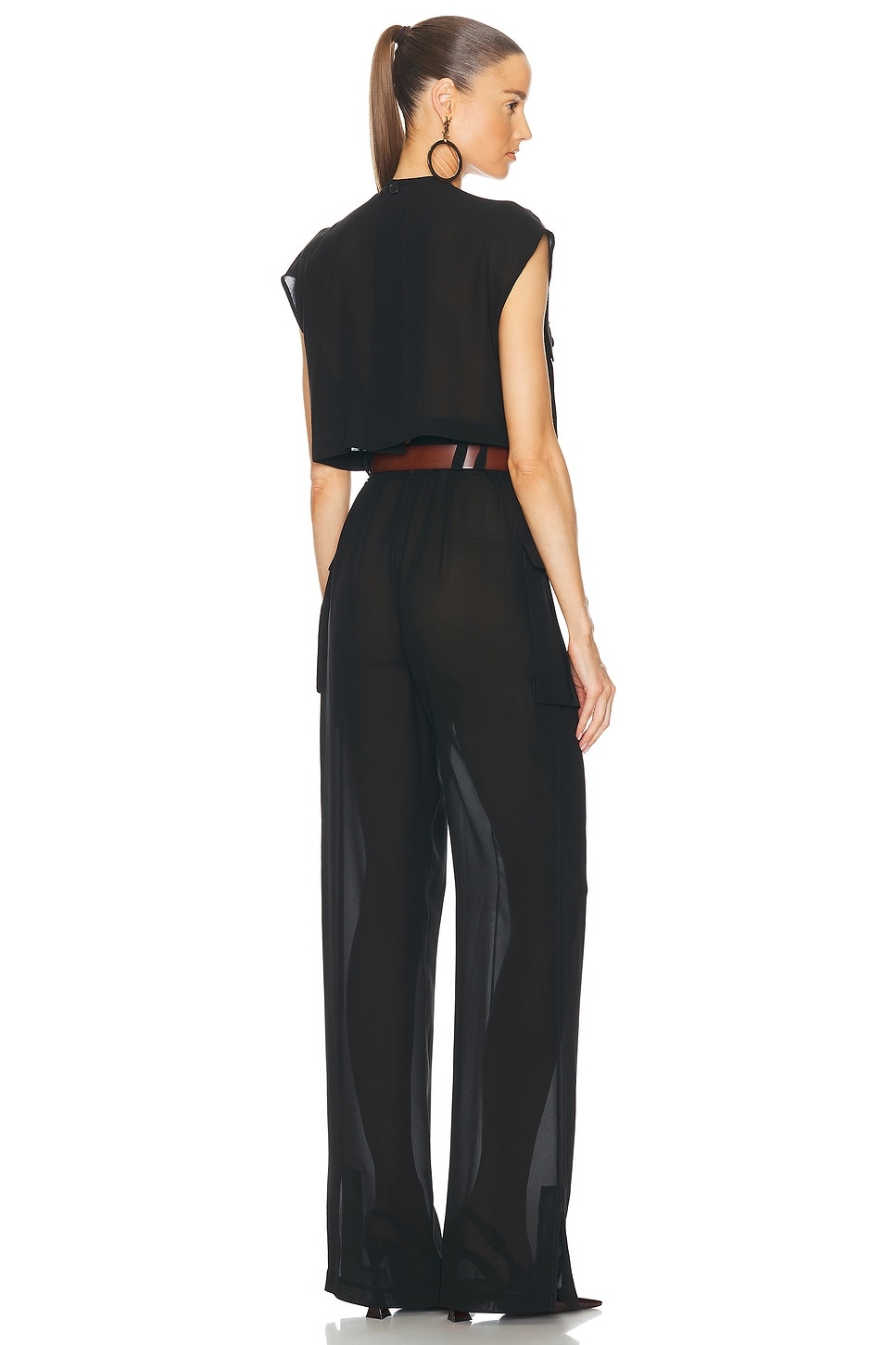 Cap Sleeve Jumpsuit - 3