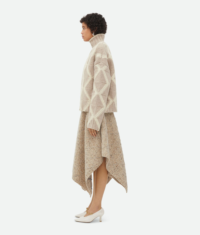 Bottega Veneta Wool Argyle Intarsia Jumper outlook