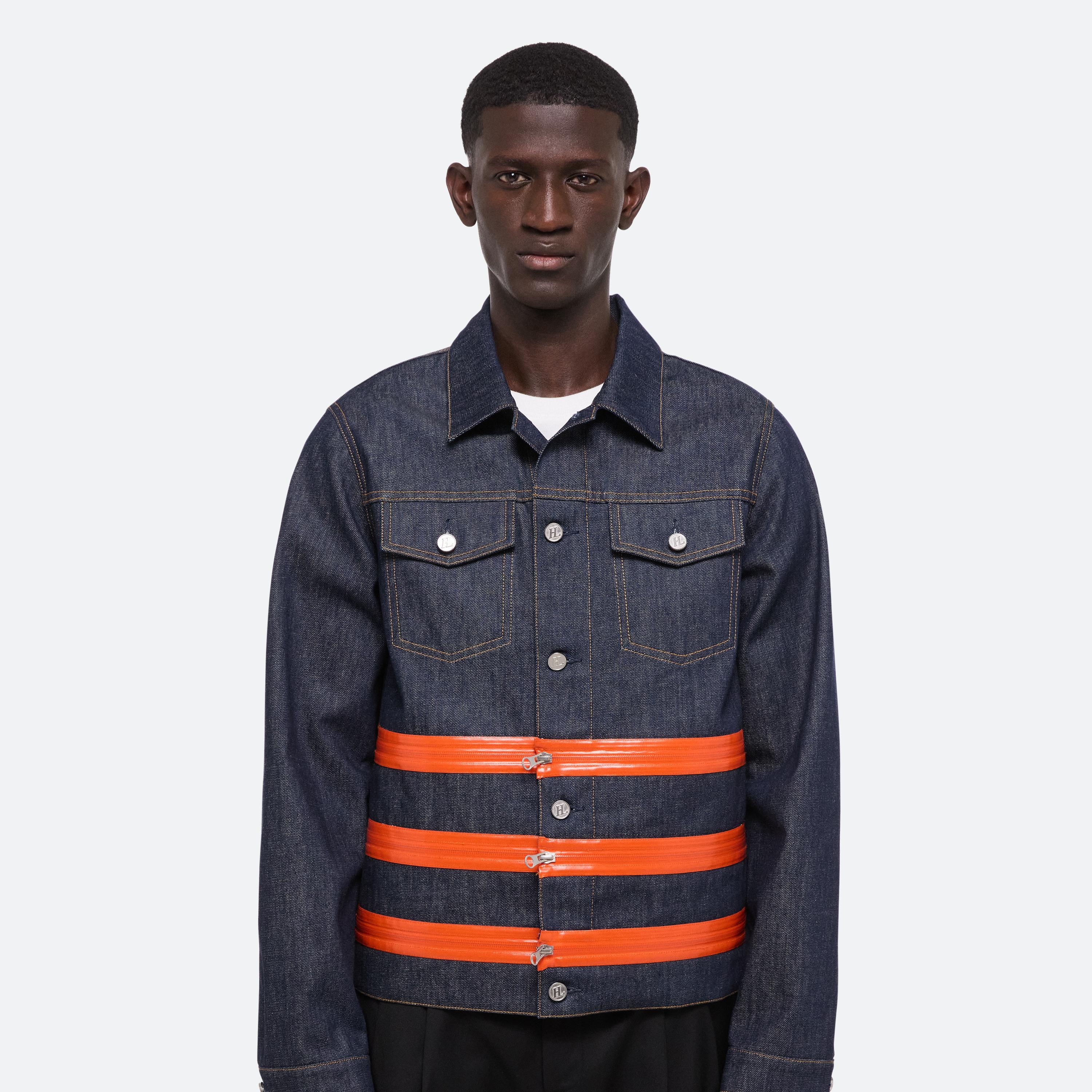 Helmut Lang ZIP TRUCKER JACKET | REVERSIBLE