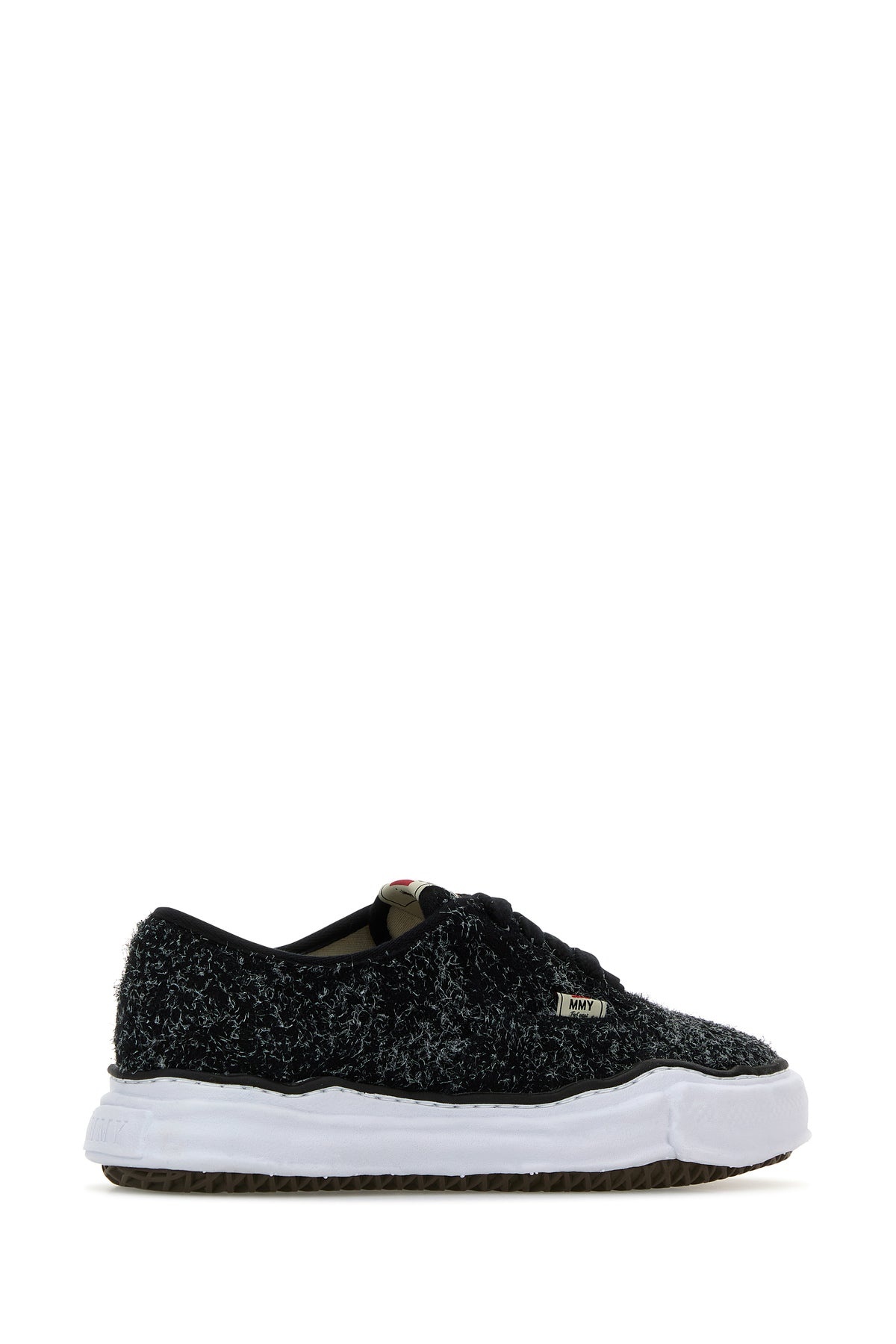 Black fabric sneaker - 3