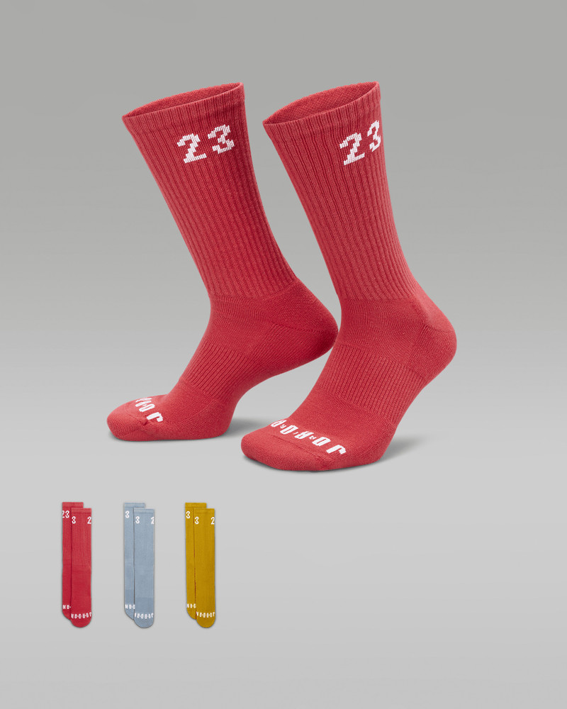 Jordan Essentials Crew Socks (3 Pairs) 1