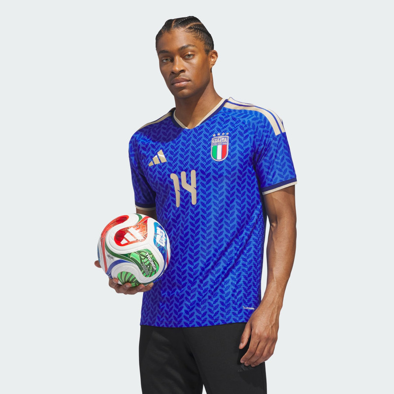 Italy 26 Home Chiesa Authentic Jersey 4
