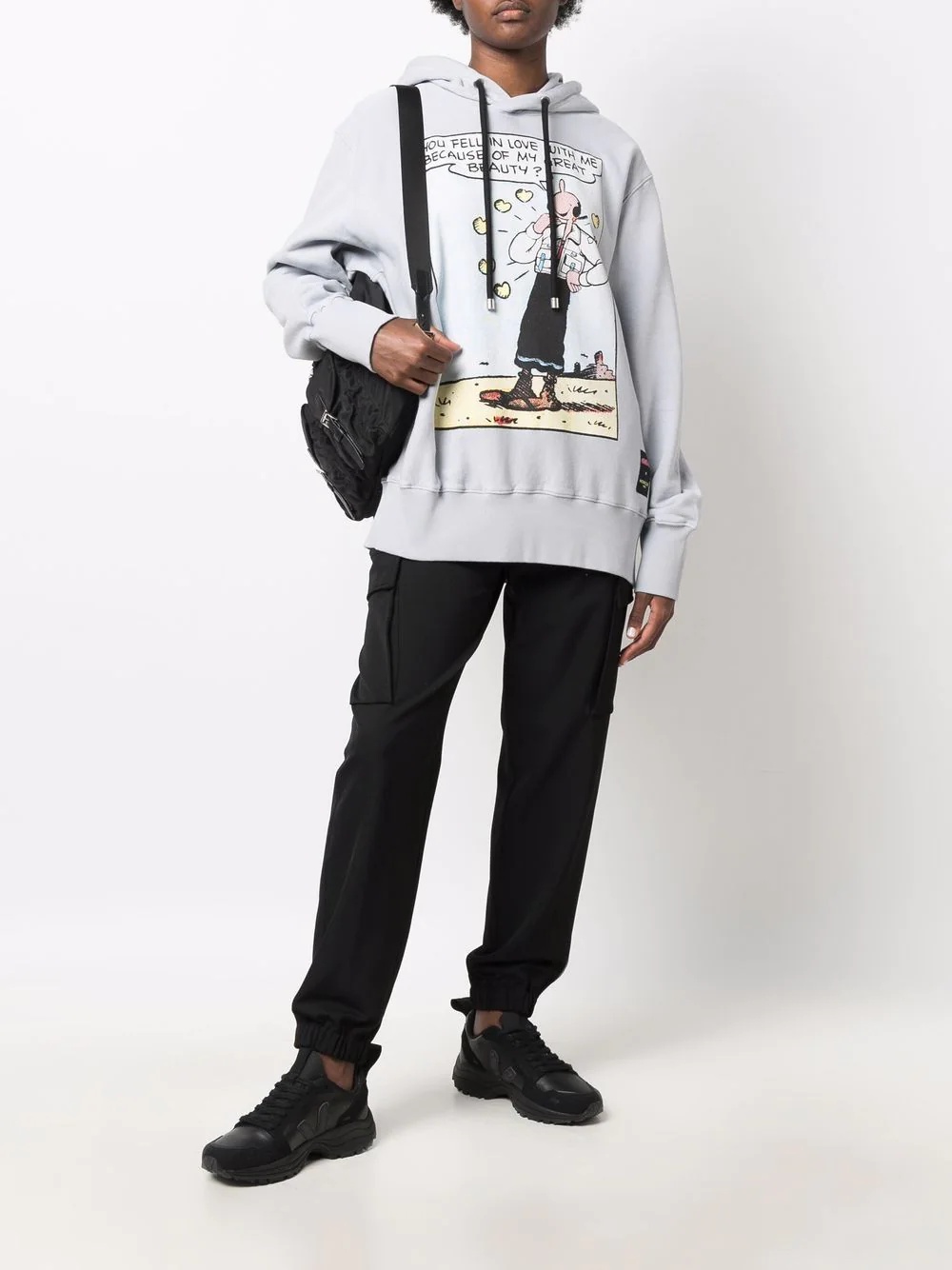 Olive Oyl cotton hoodie - 2