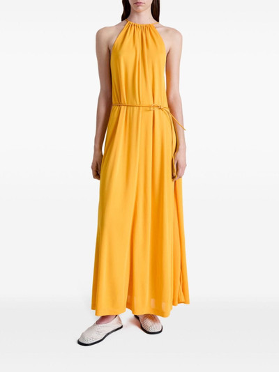 Proenza Schouler soft-jersey halterneck maxi dress outlook