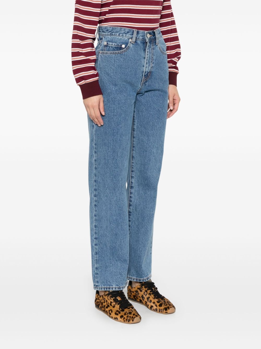 straight-leg jeans - 3