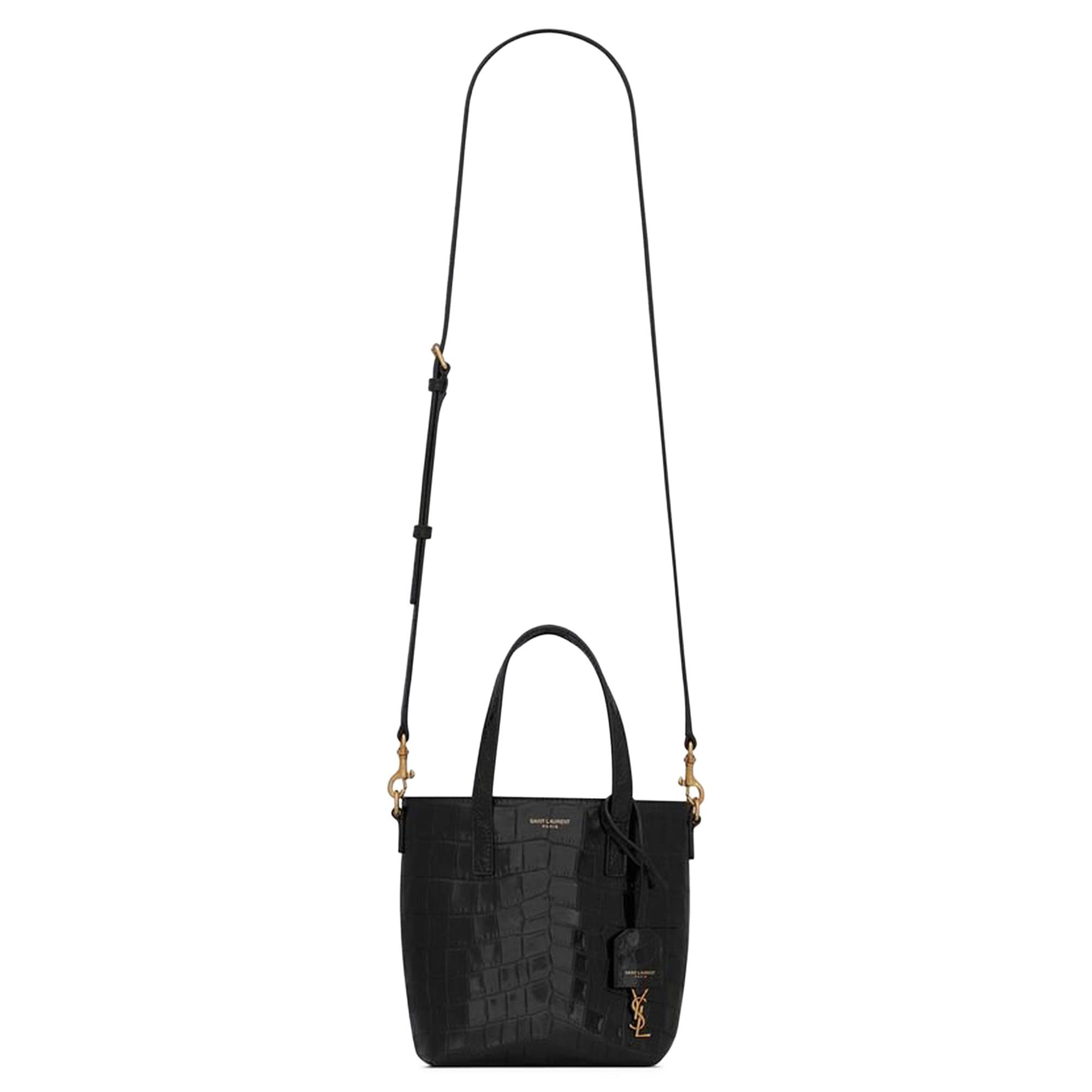 Saint Laurent Mini Toy Shopper Bag 'Black' - 1