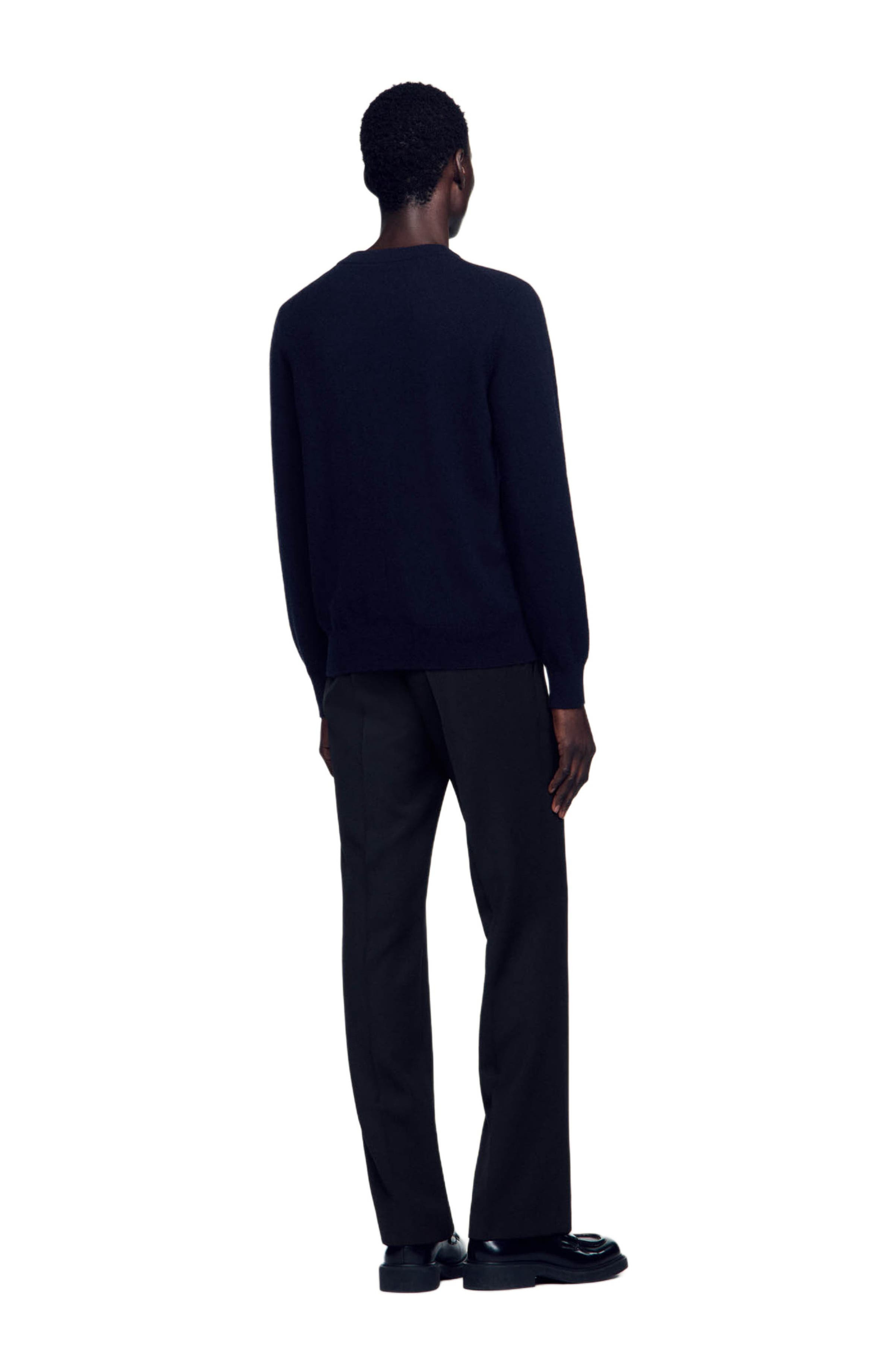 SANDRO Cashmere sweater in Dark Navy at Nordstrom - 2