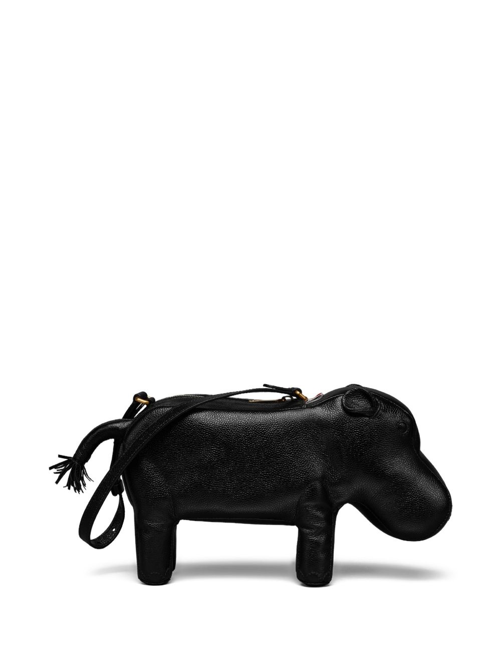 Hippo-motif shoulder bag - 2
