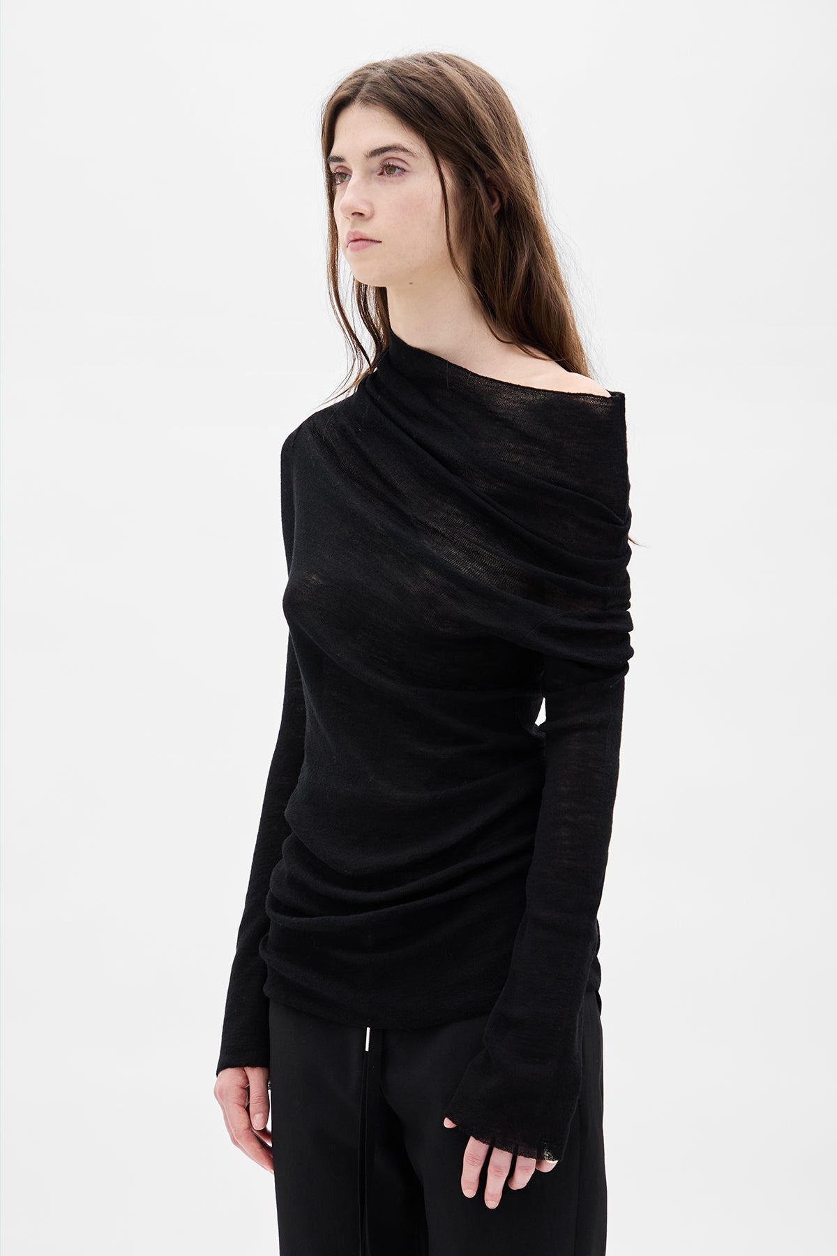 TIzziana Knitted Long Sleeve Top - 2