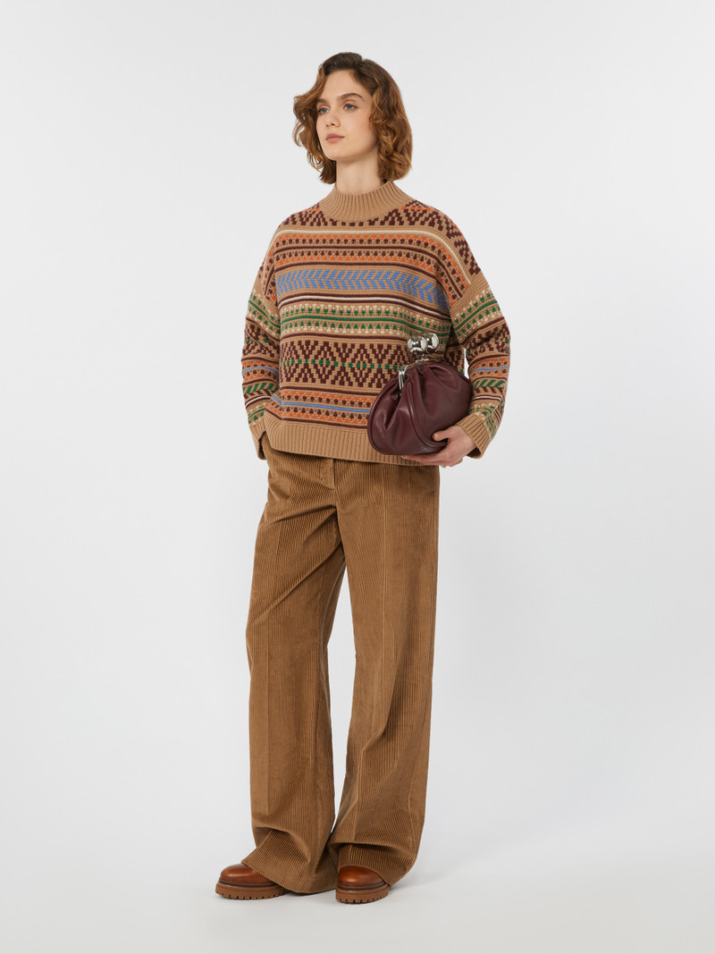 WEEKEND Max Mara FESTOSO Wool jacquard jumper outlook