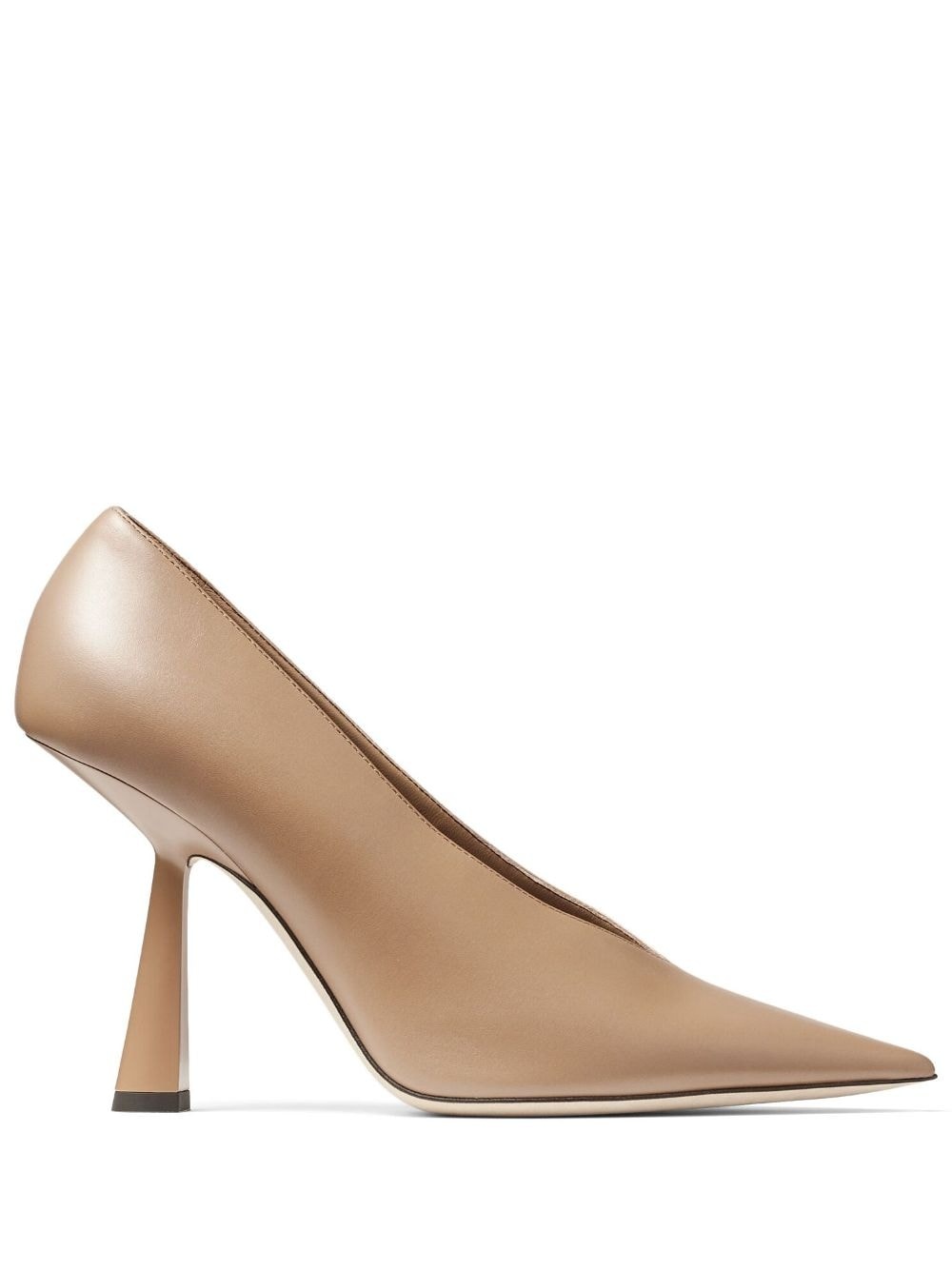 Maryanne 100mm leather pumps - 1