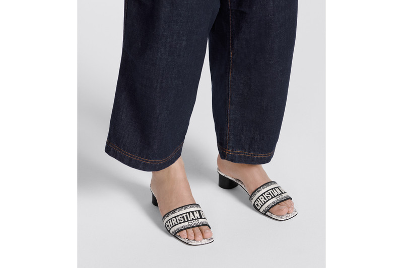 Dior Dway Heeled Slide outlook