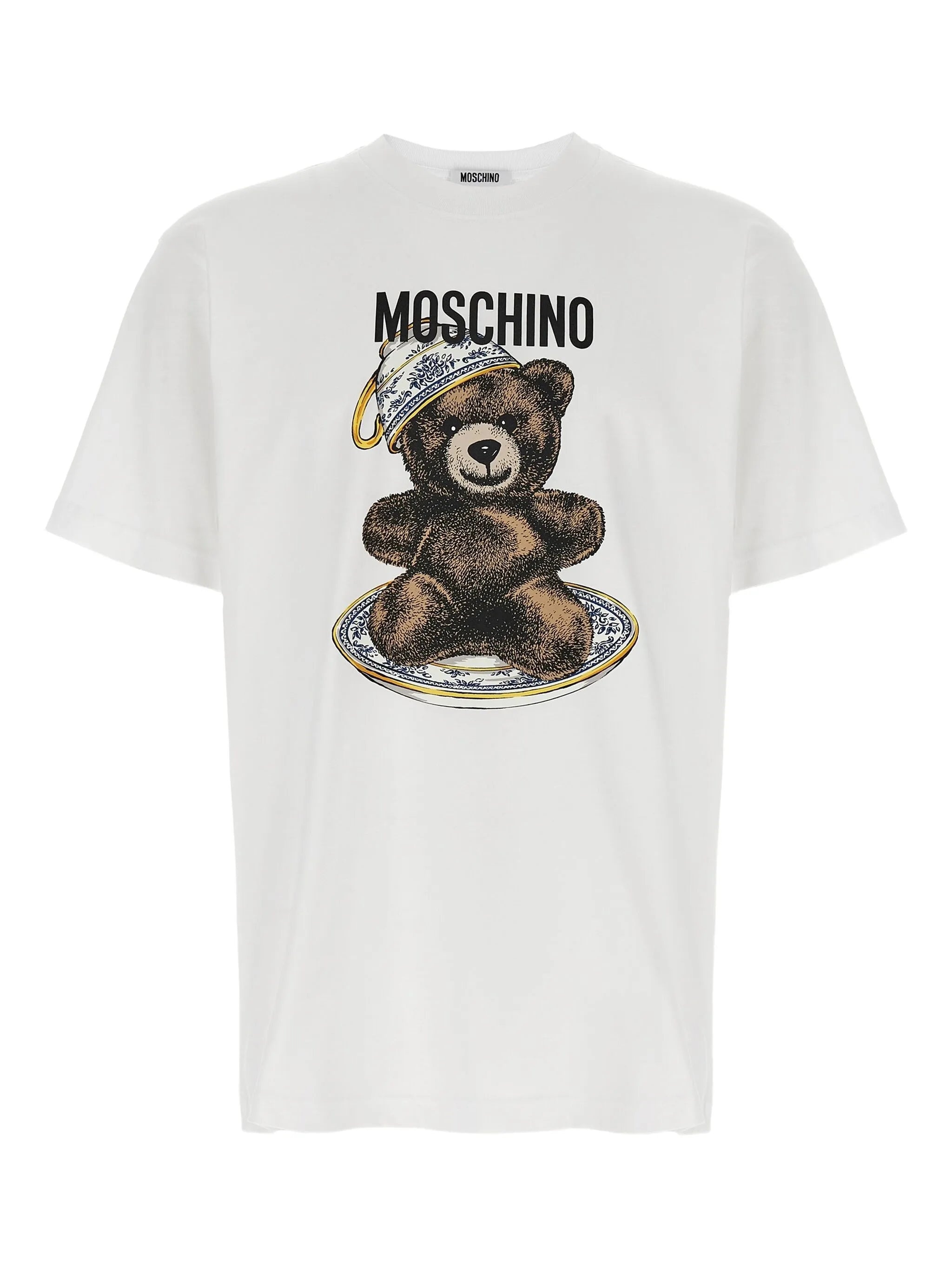 Moschino Teddy Bear-print Crewneck T-shirt - 1
