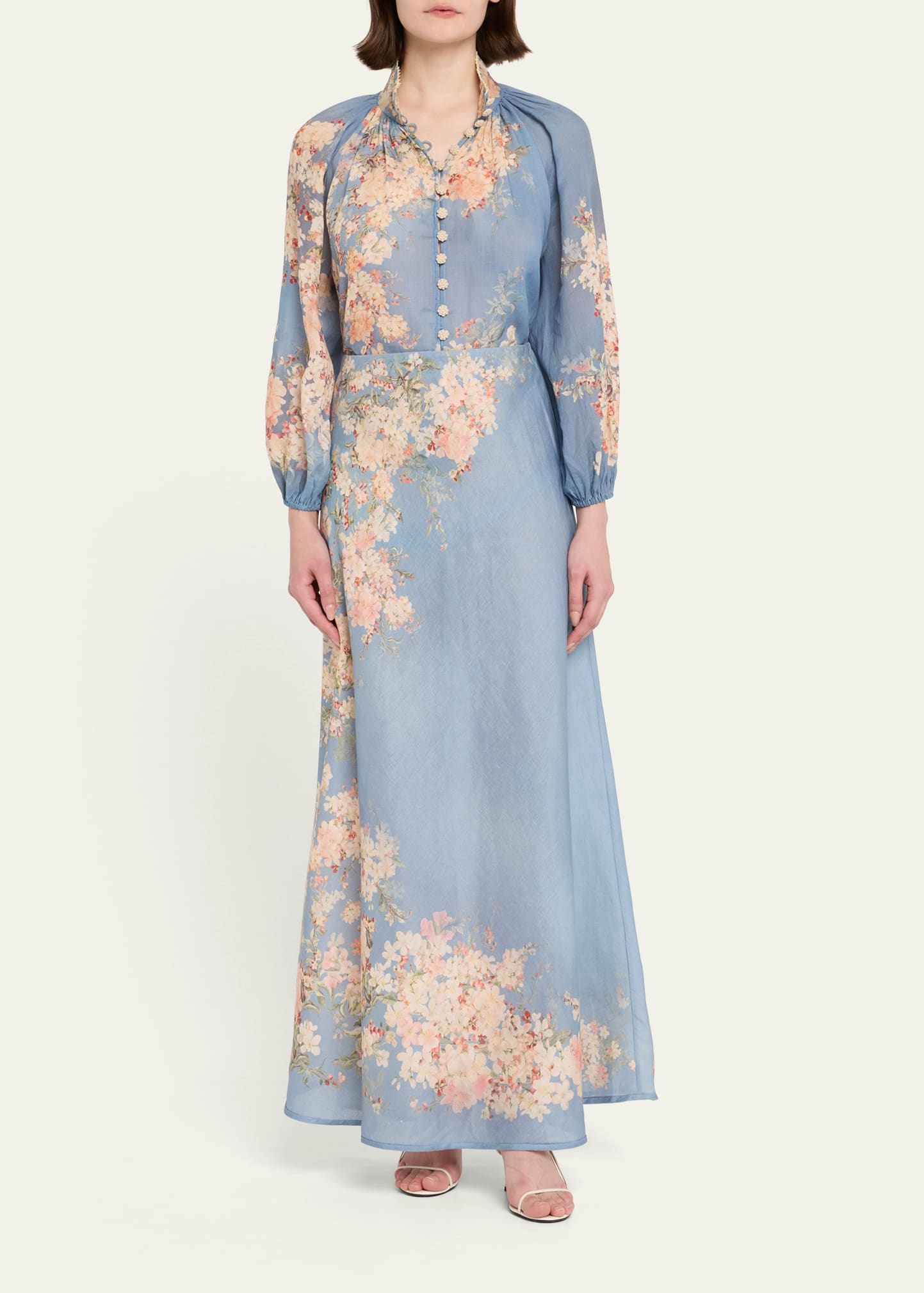Cascadian Floral Bias Skirt - 2