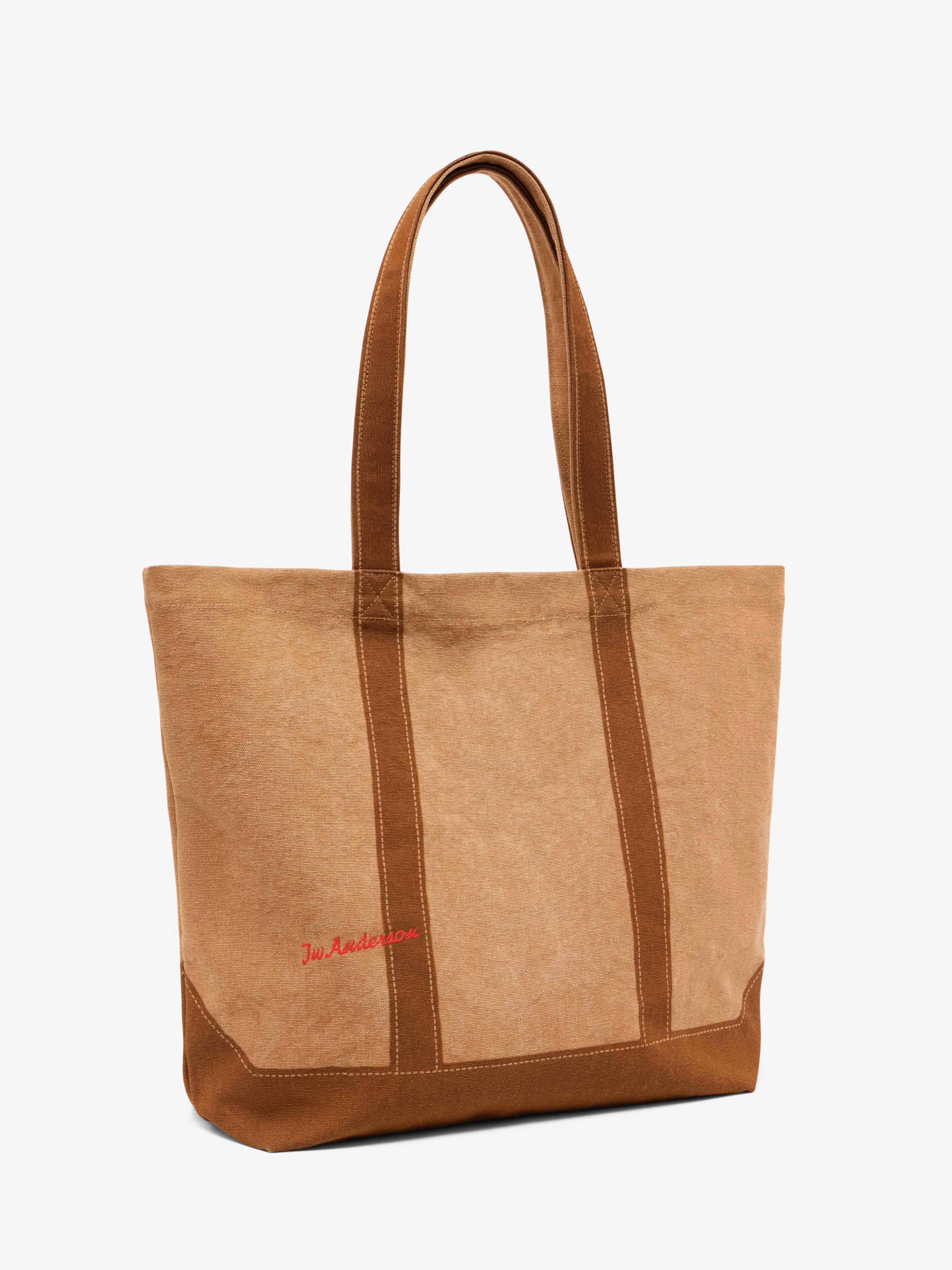 ★J W ANDERSON★ Printed canvas tote bag emerald HB0498FA040 MUSINSA | J.W.ANDERSON Printed Canvas Tote Bag - Emerald