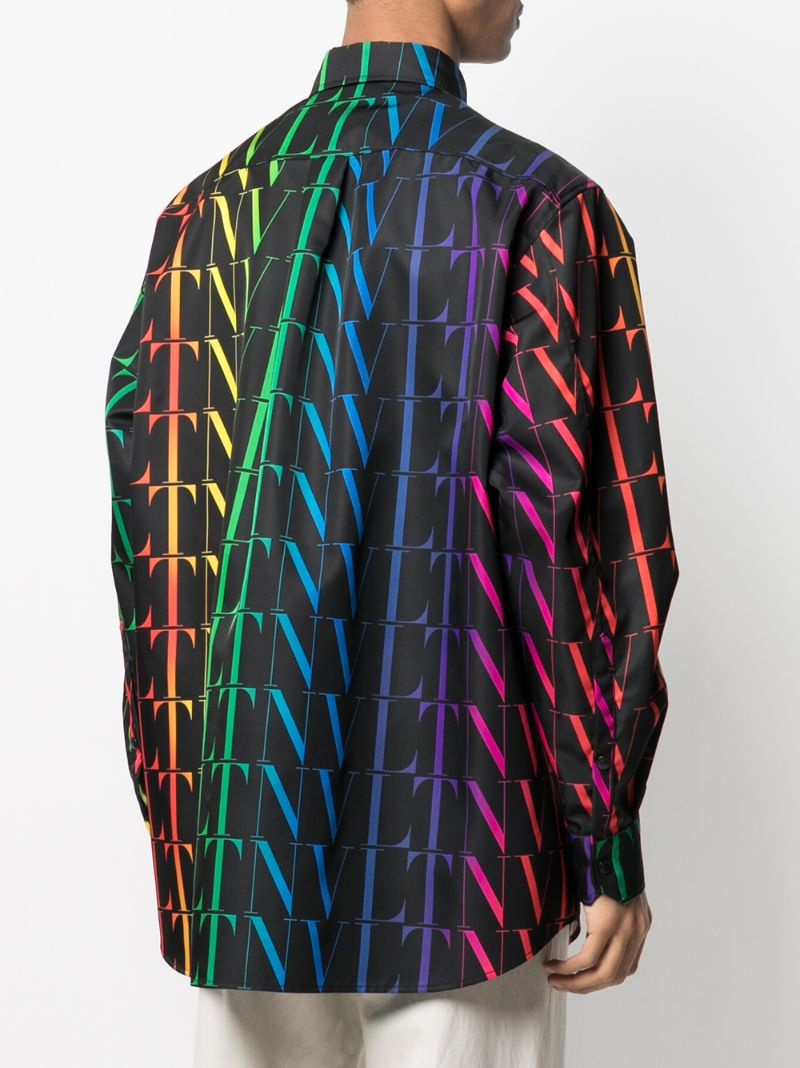 Valentino VLTN Times printed shirt | REVERSIBLE