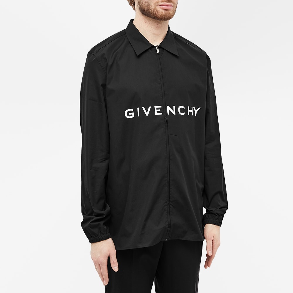 Givenchy Logo Zip Shirt - 2