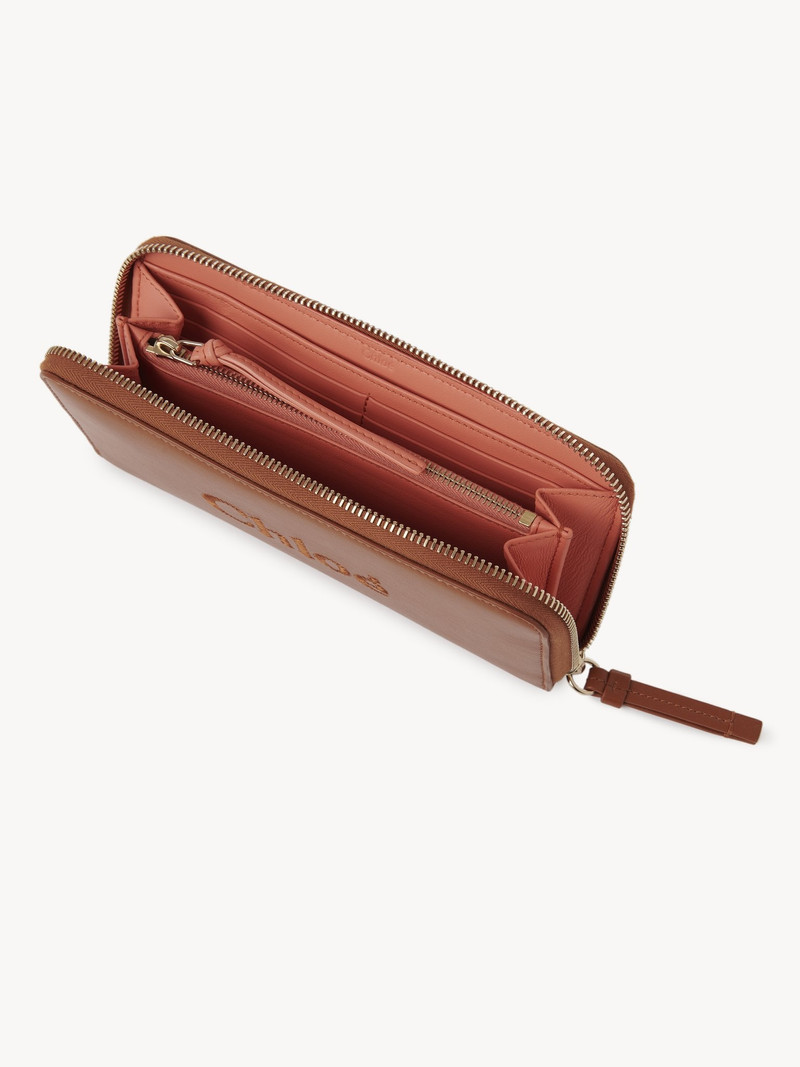 Chloé CHLOÉ SENSE ZIPPERED LONG WALLET outlook