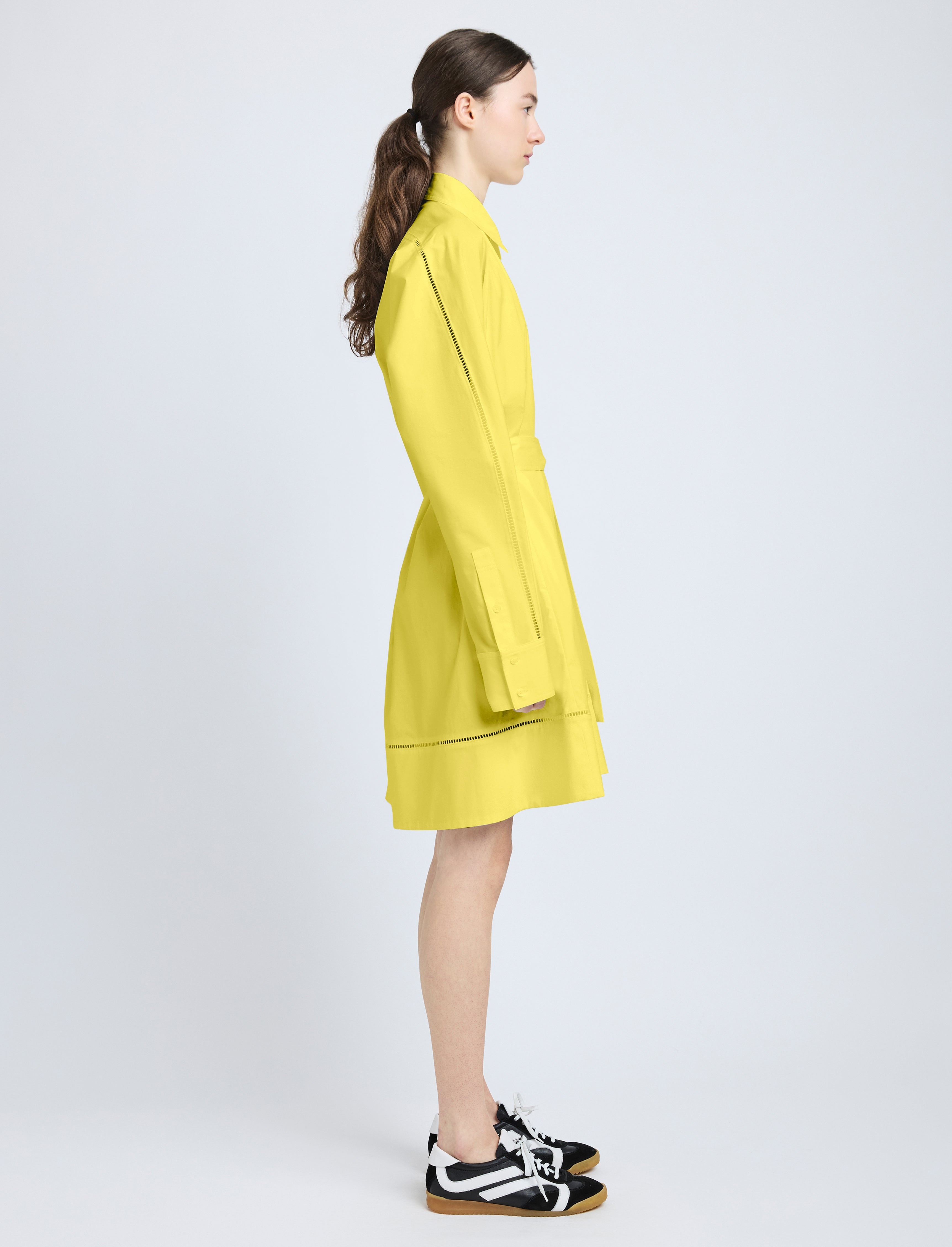 Sammy Dress in Eco Cotton Poplin - 3