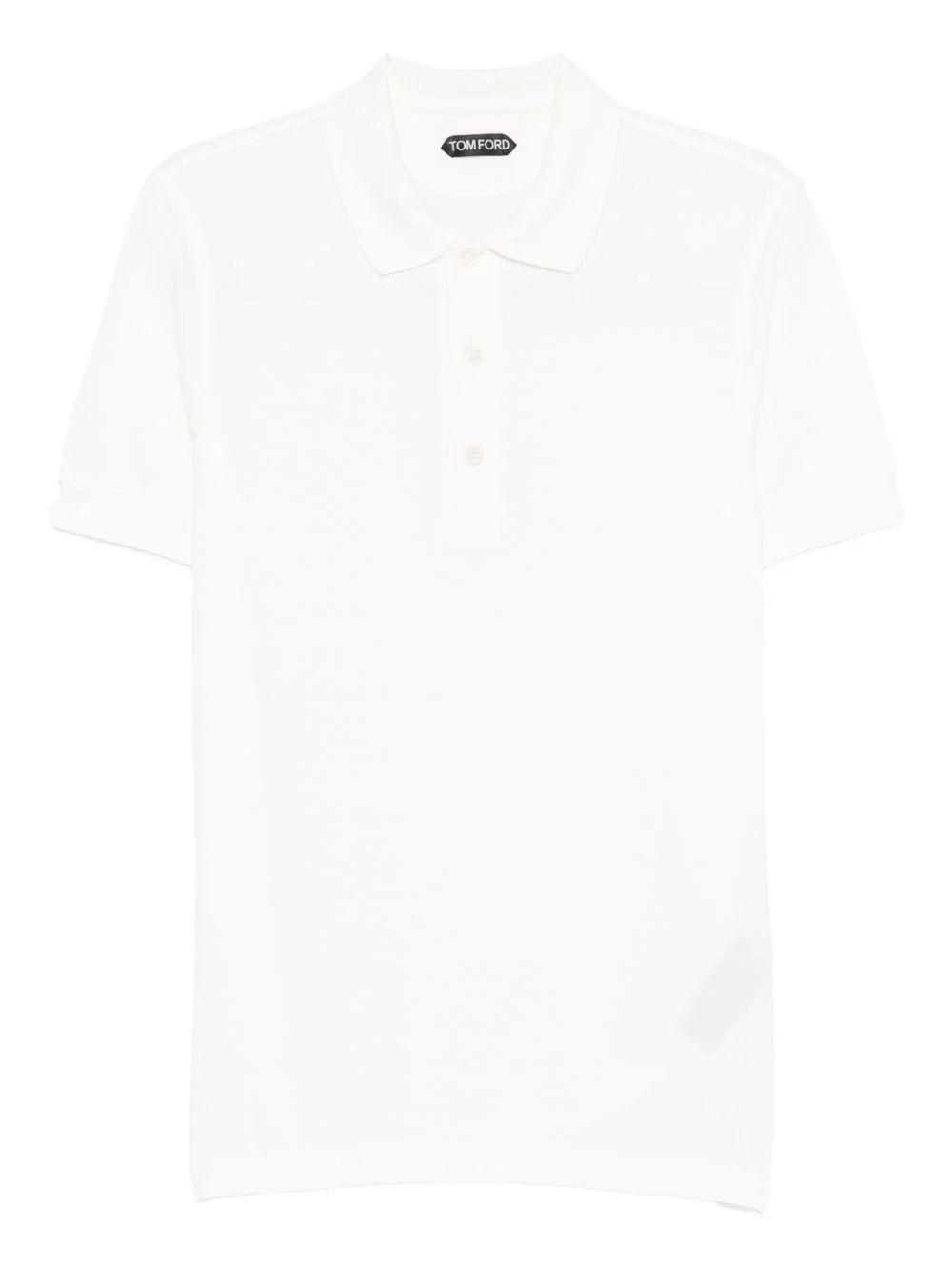 Cotton blend polo shirt - 1