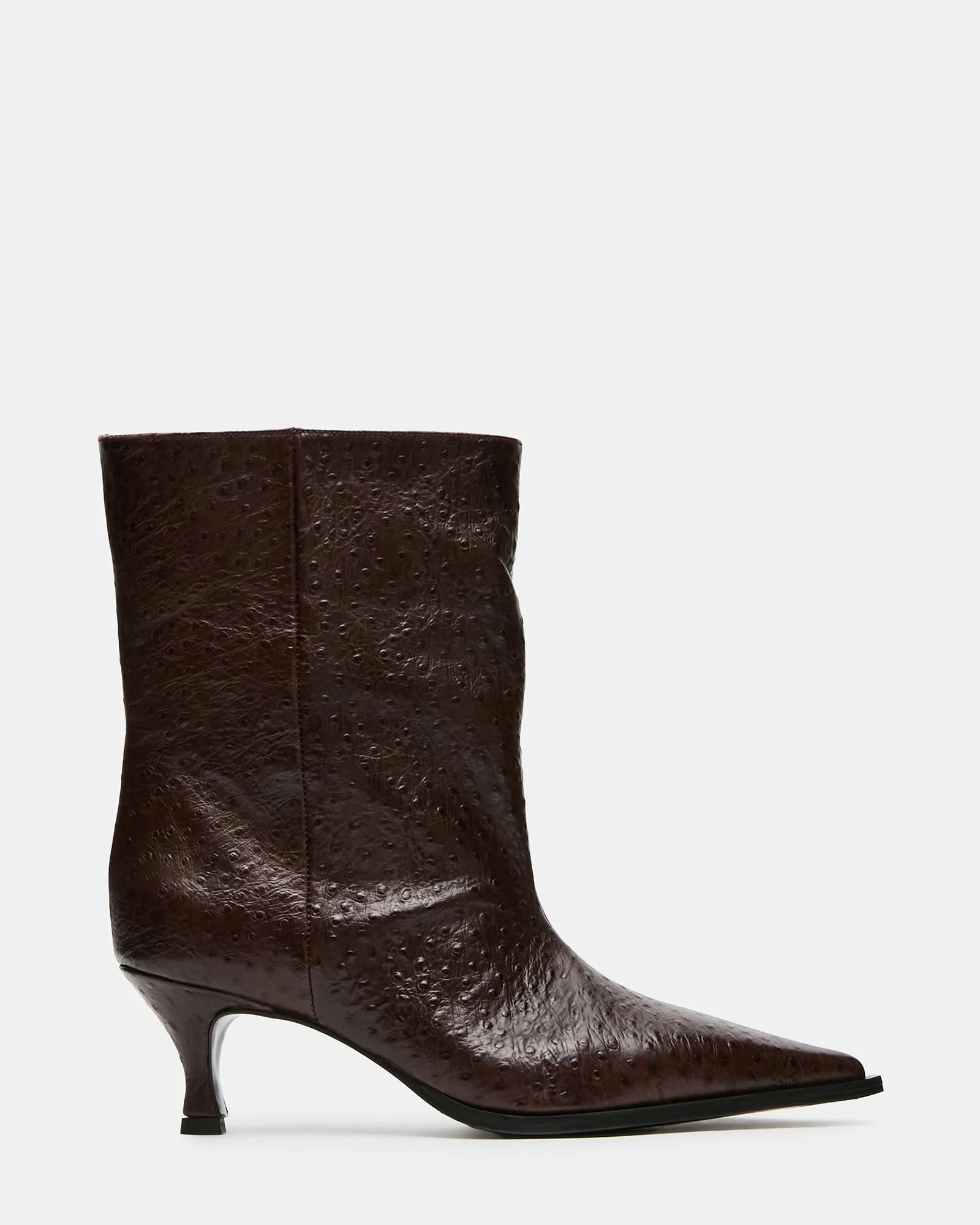 STARLA OSTRICH BROWN LEATHER - 1
