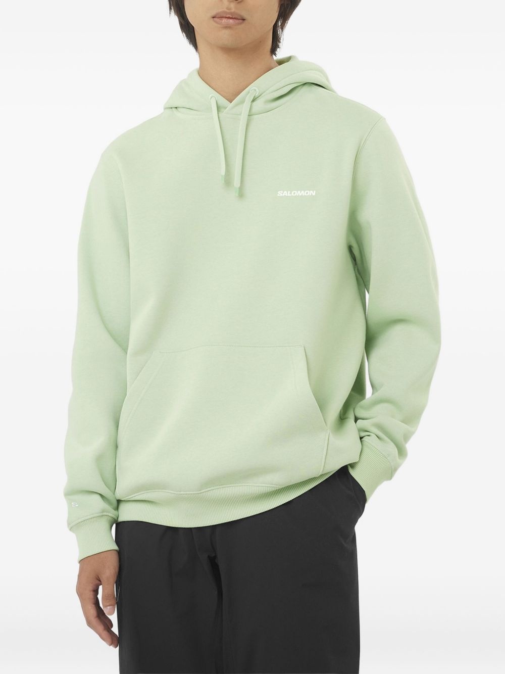 logo-detailed hoodie - 2