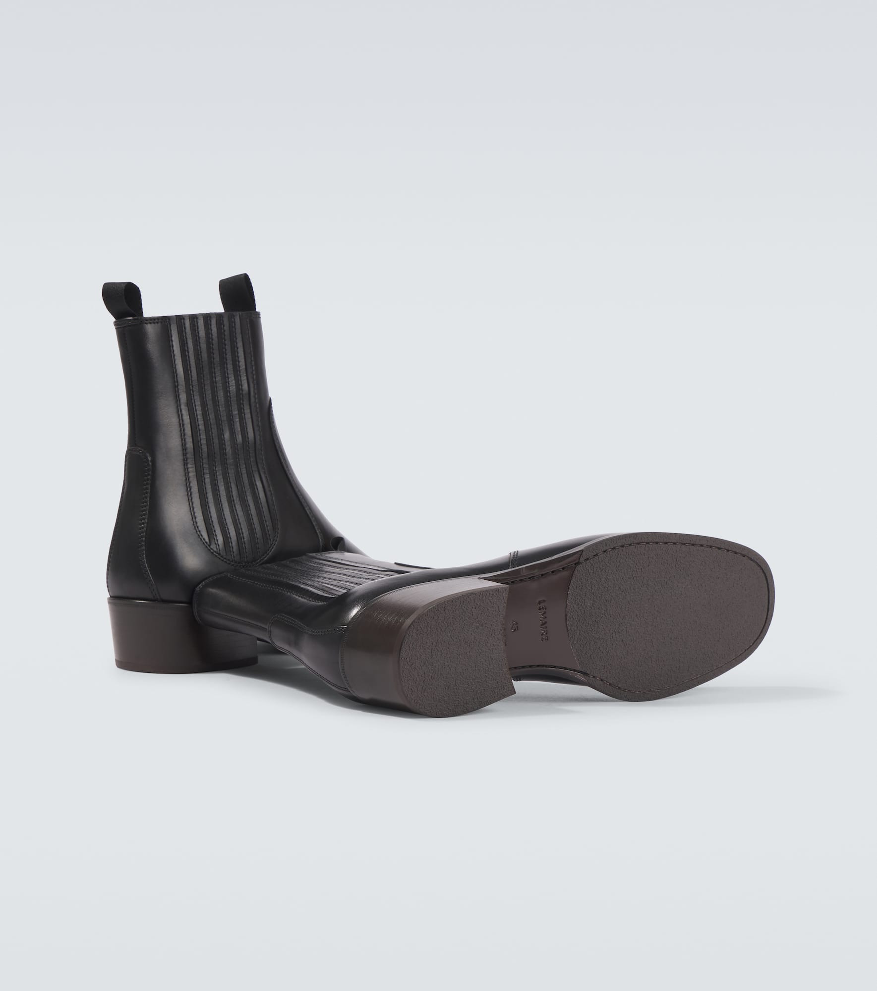 Leather Chelsea boots - 7