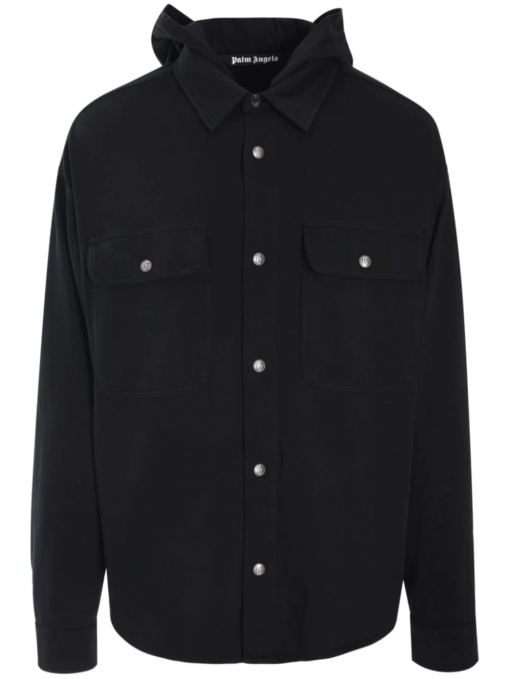 gothic-logo hoodie - 1