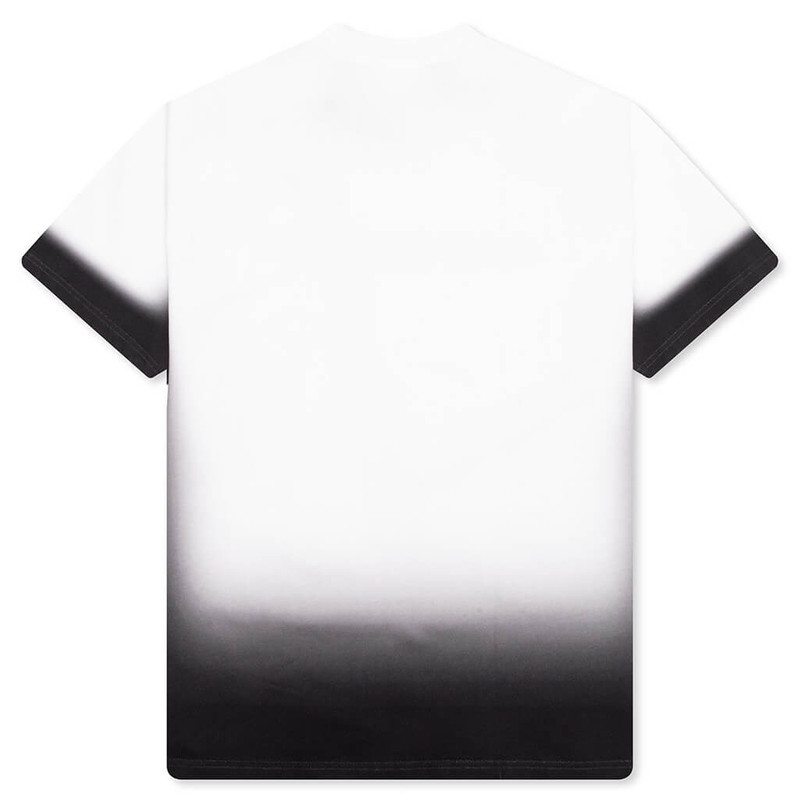 A BATHING APE® SPRAY PRINT BATHING APE LOGO RELAXED FIT TEE - BLACK outlook