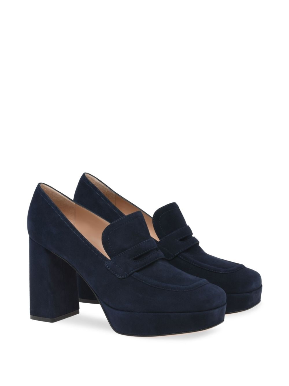 Rouen 70mm suede pumps - 2