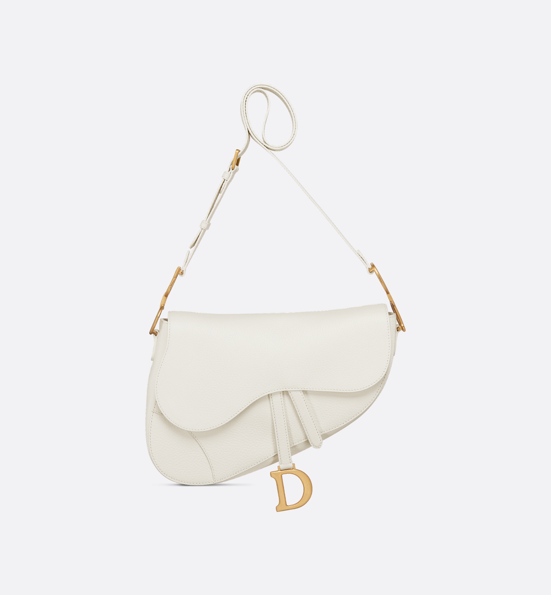 Large Soft Saddle Bag with Strap - 1