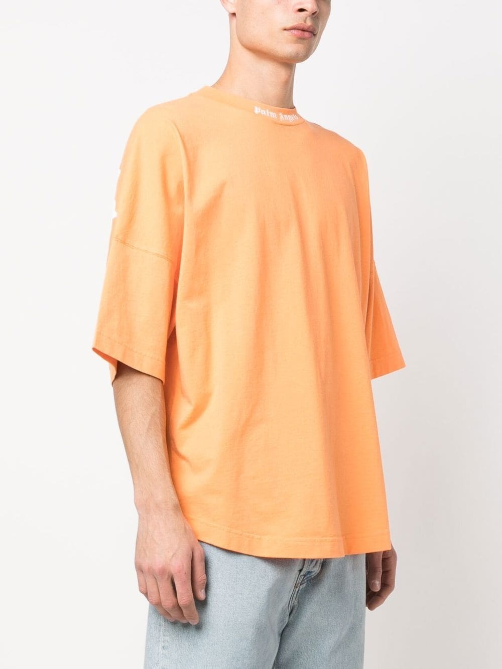 logo-print cotton T-shirt - 4