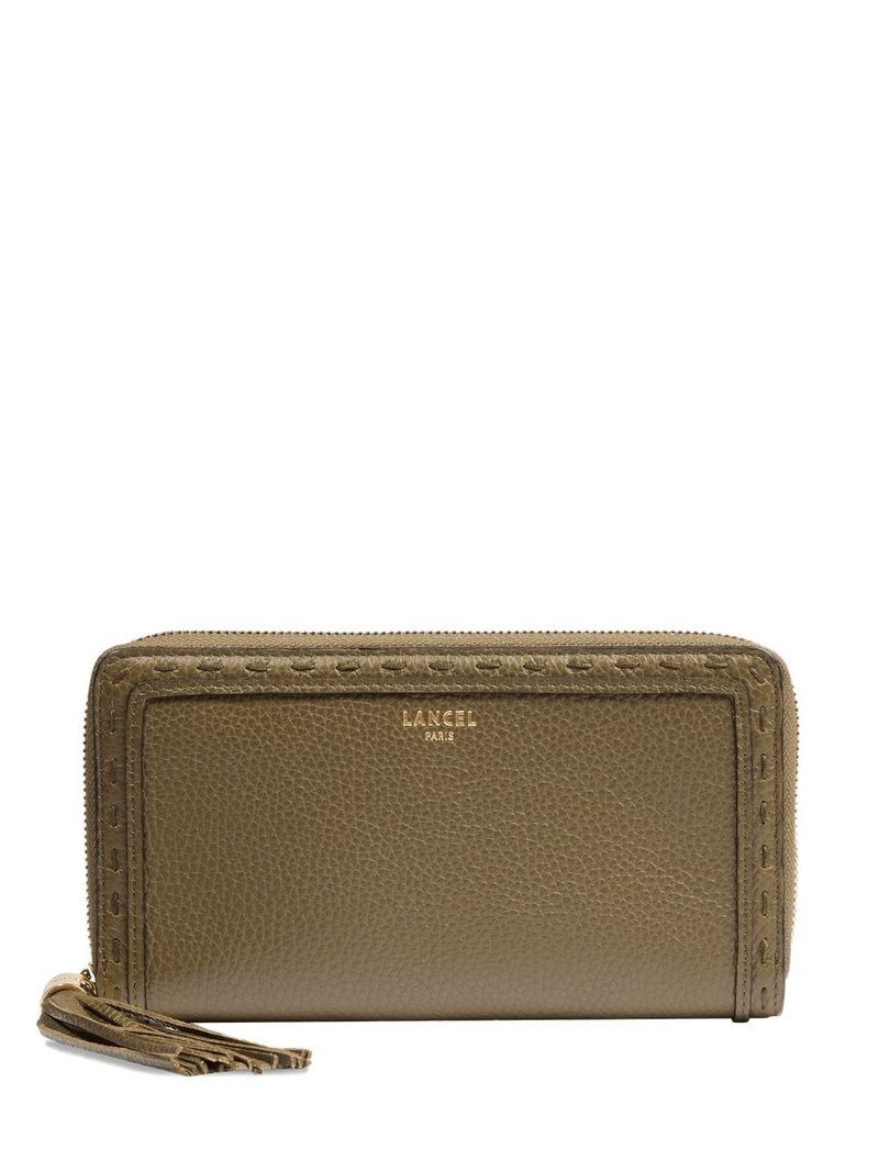 tassel zip-around wallet 1