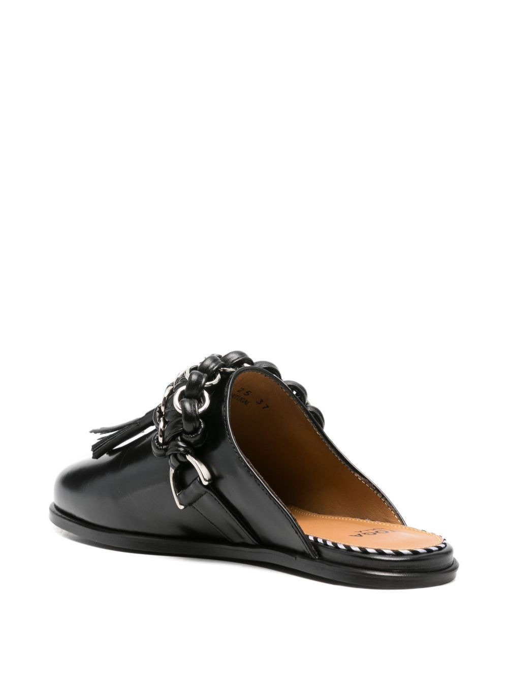 chain-tassel mules - 3