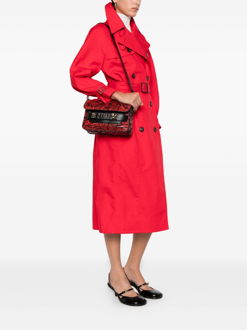 Proenza Schouler scribble-print clasp shoulder bag outlook