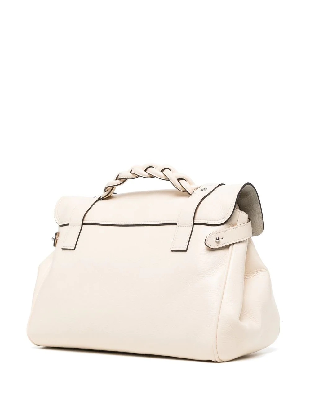 Alexa braided satchel bag - 4