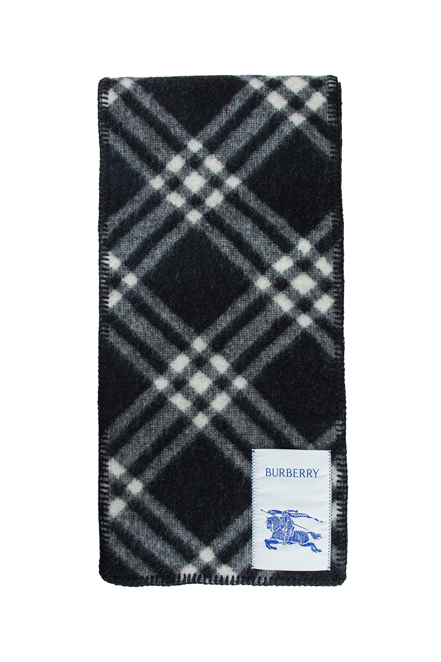 Check-Wool-Scarf - 1